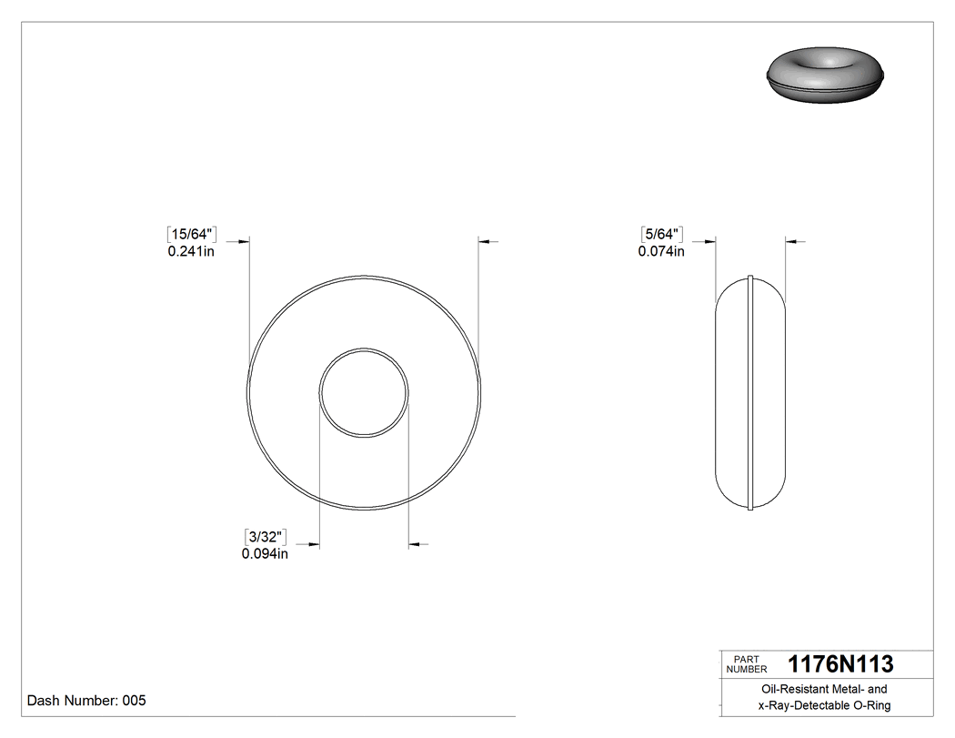 Technical drawing - 1176N113